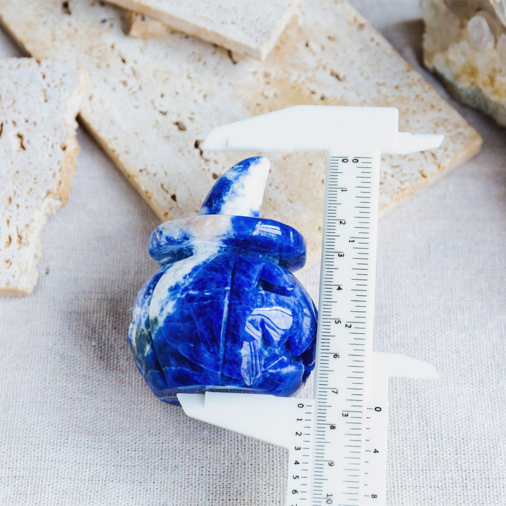 Sodalite Wizard Hat Pumpkin