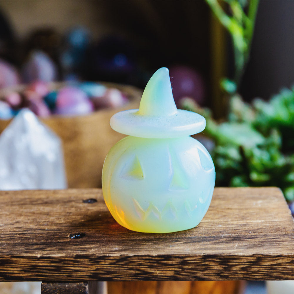 Opal Wizard Hat Pumpkin