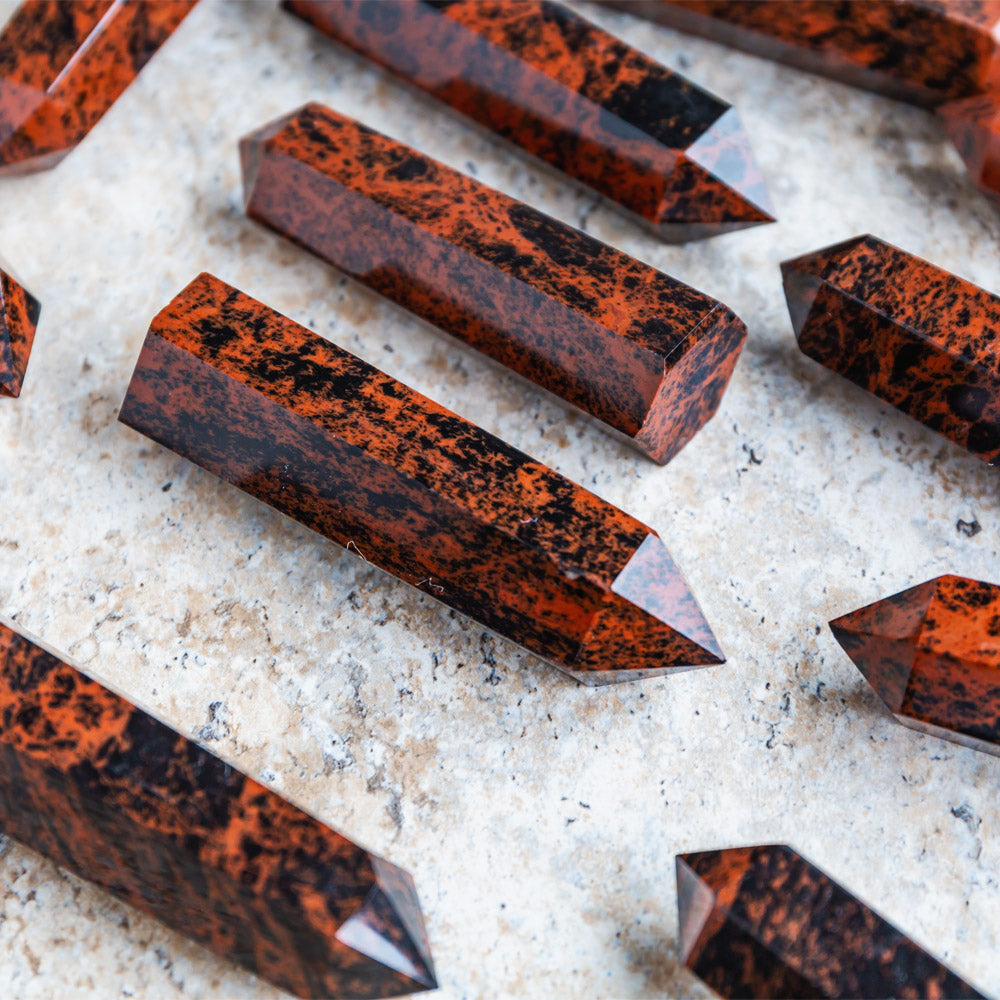 Mahogany Obsidian Point