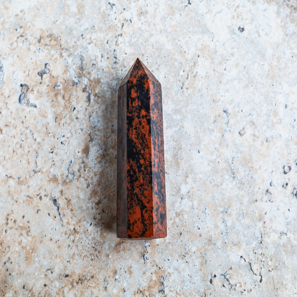 Mahogany Obsidian Point