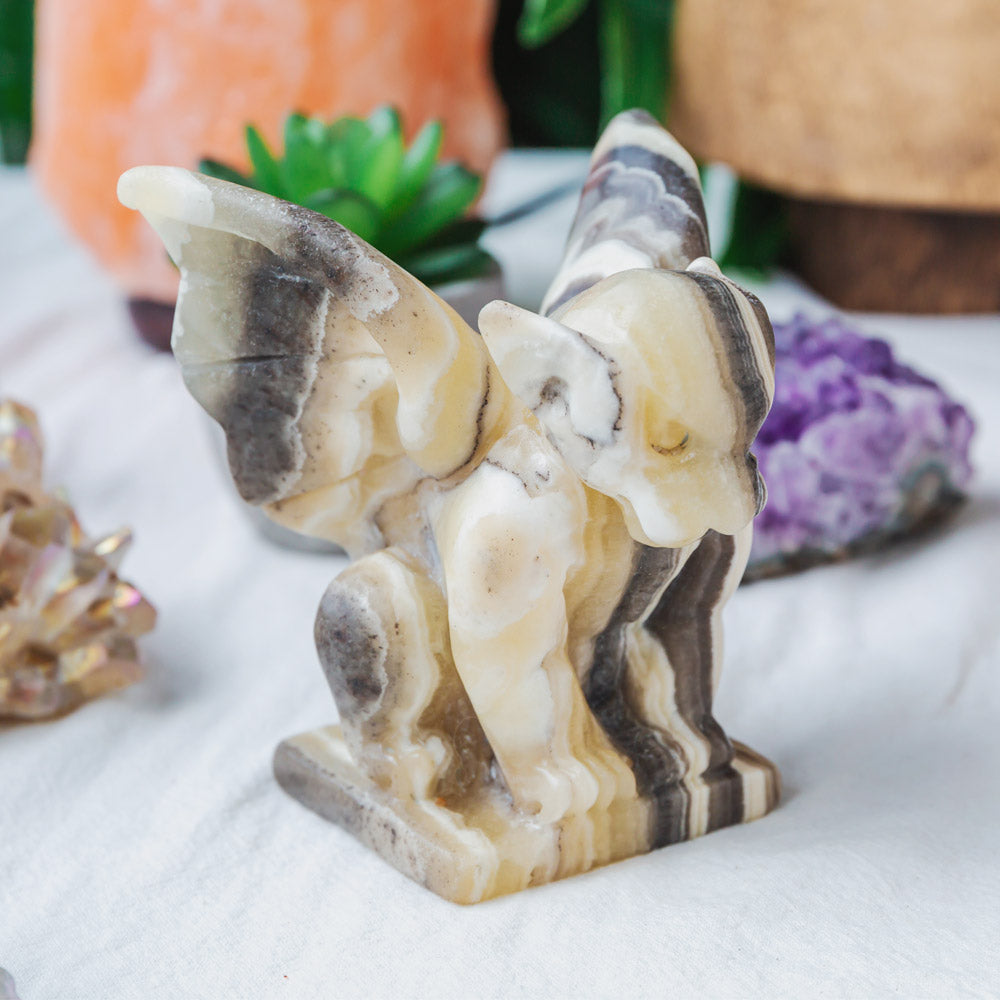 Zebra Calcite Gargoyle