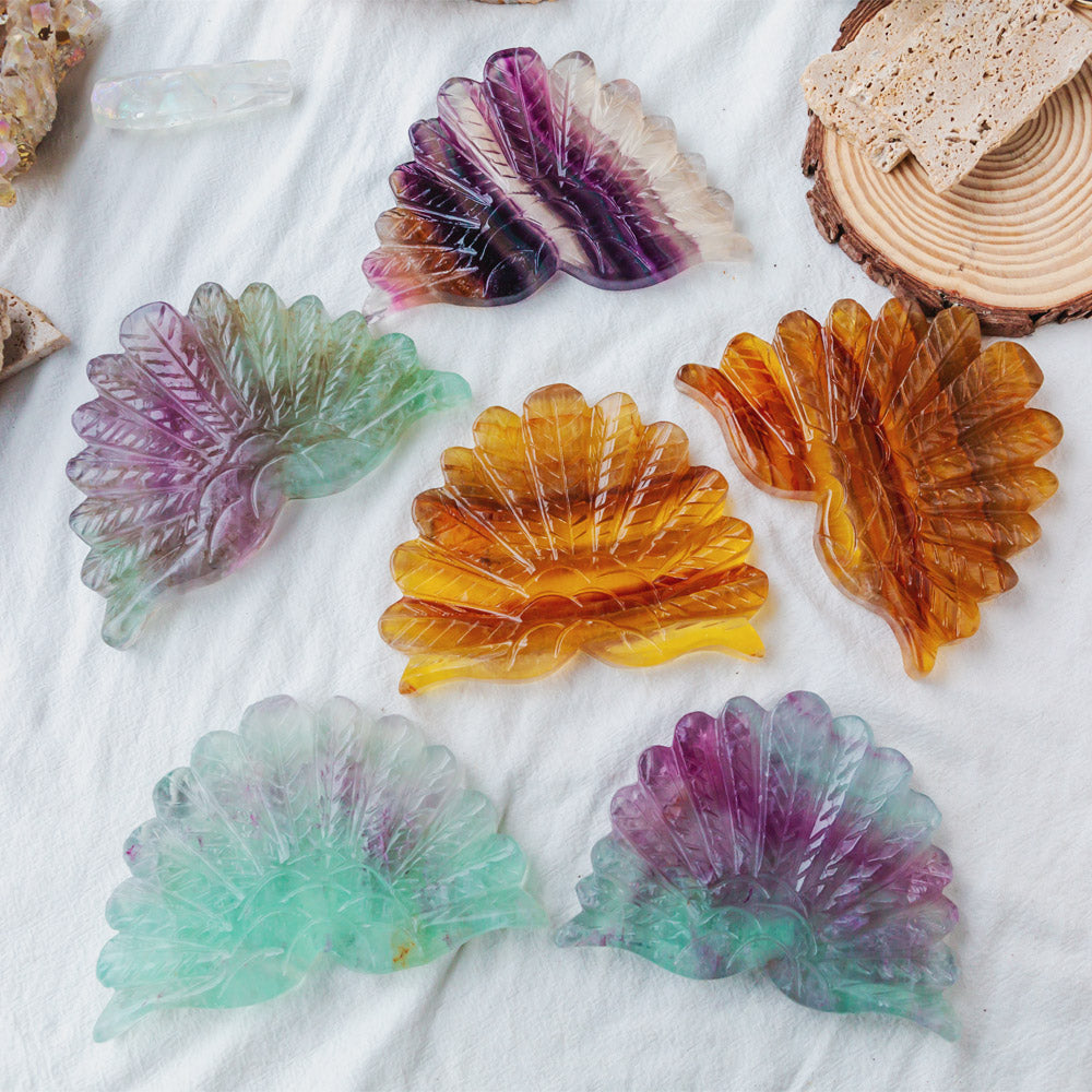 Fluorite Peacock Tail