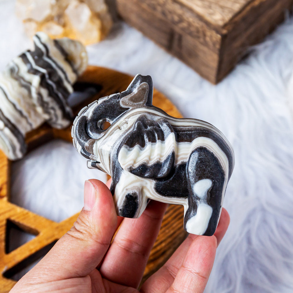 Zebra Calcite  Elephant