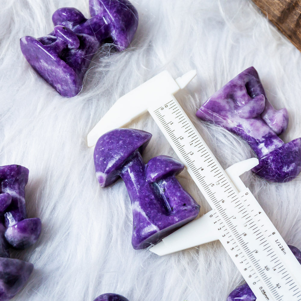 Lepidolite mushroom