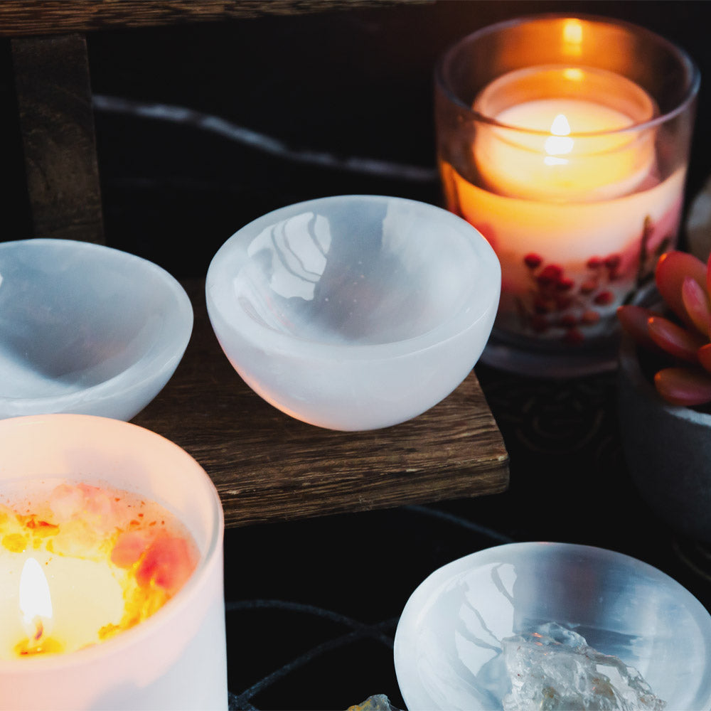 Selenite Bowl