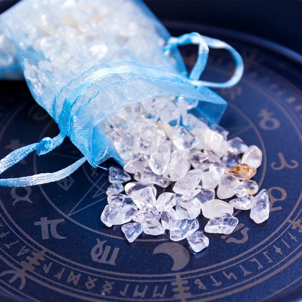 Clear Quartz  Chips