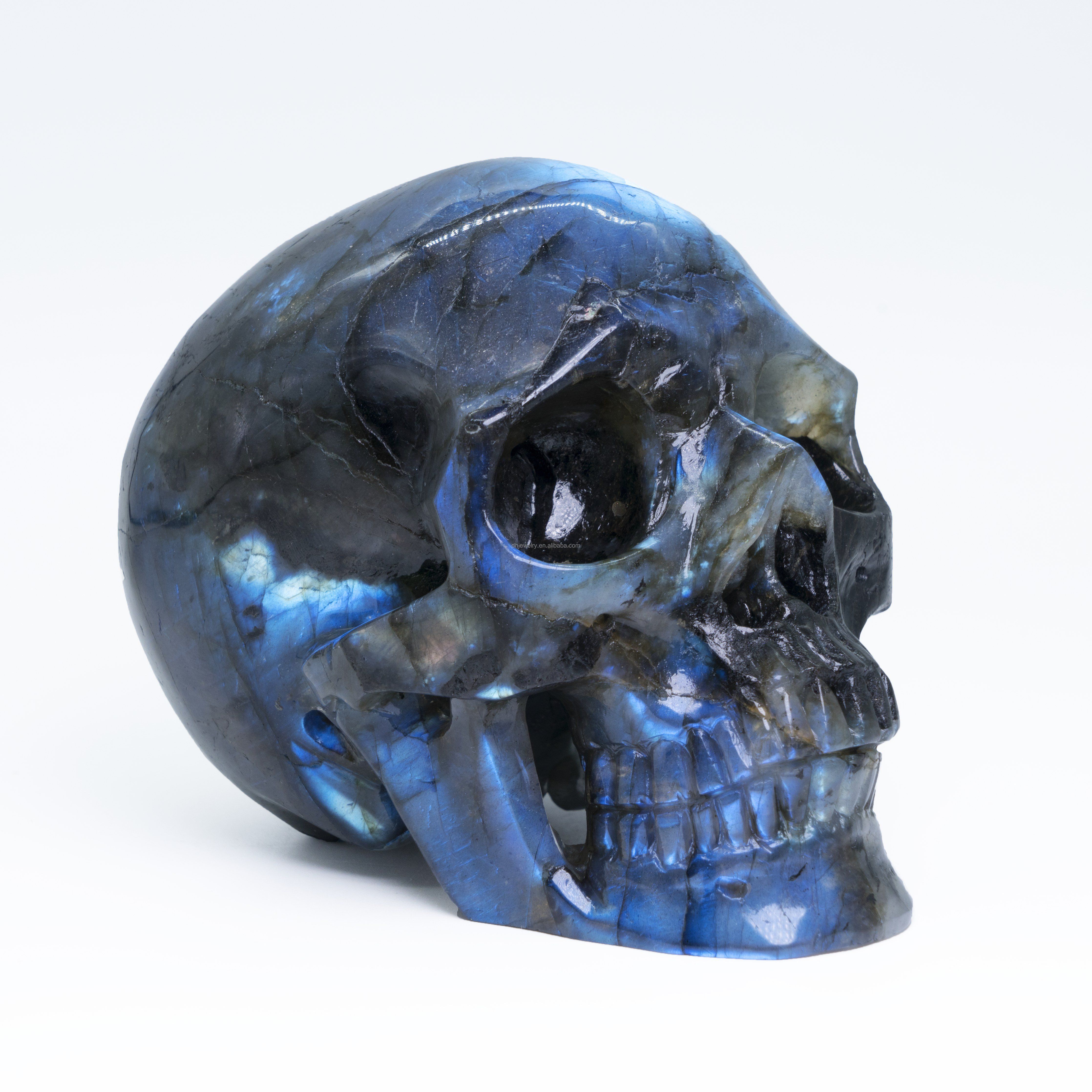 Labradorite Skull