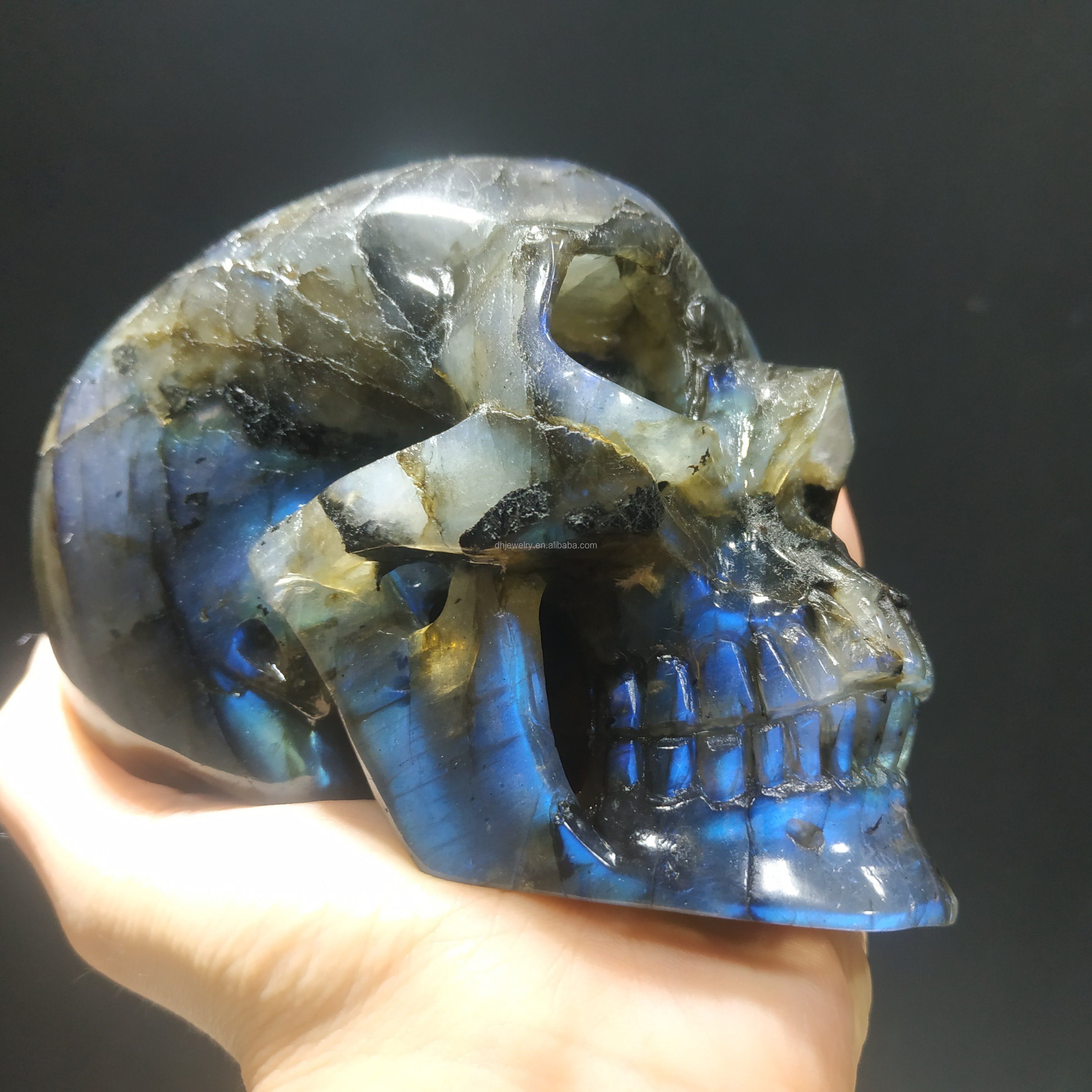 Labradorite Skull