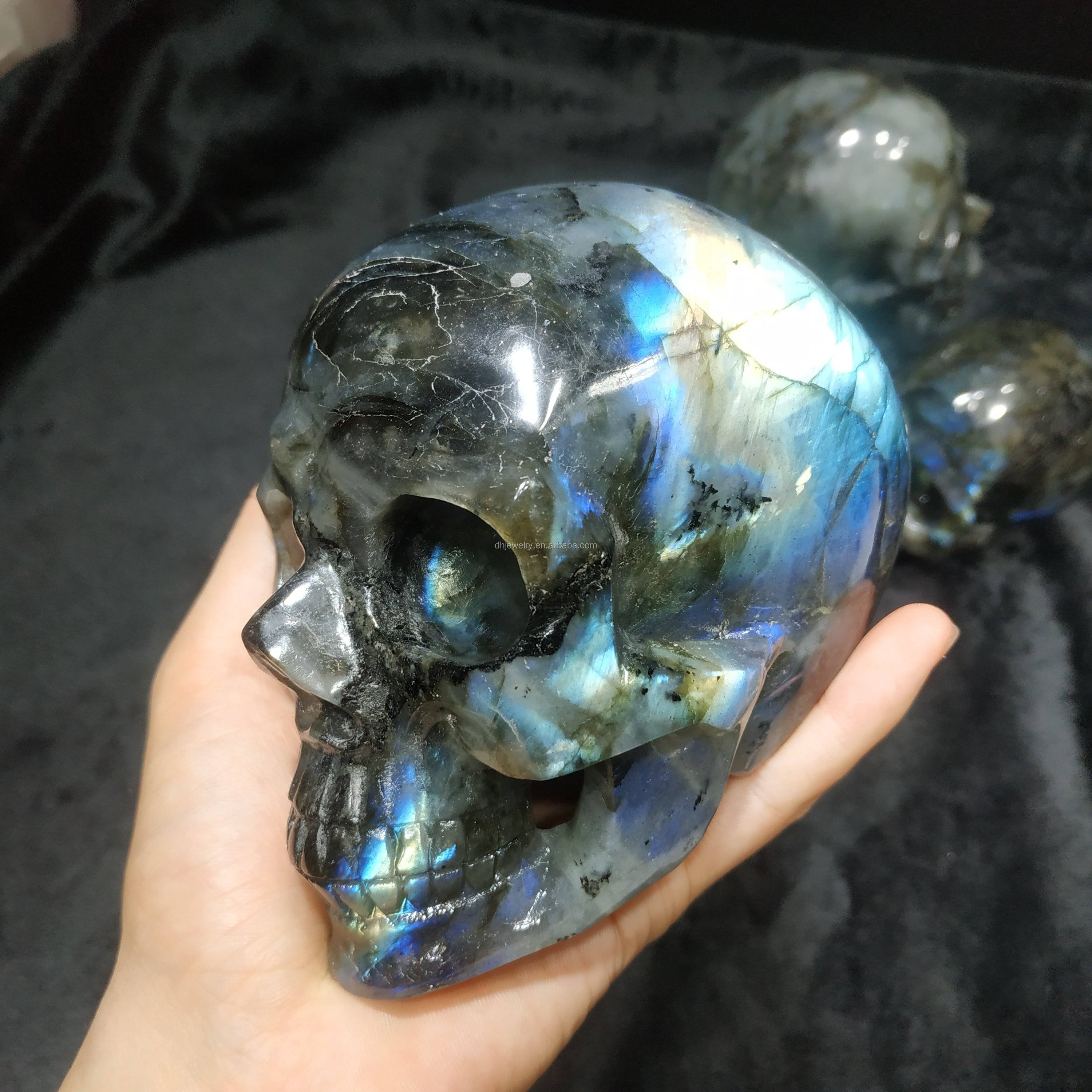 Labradorite Skull