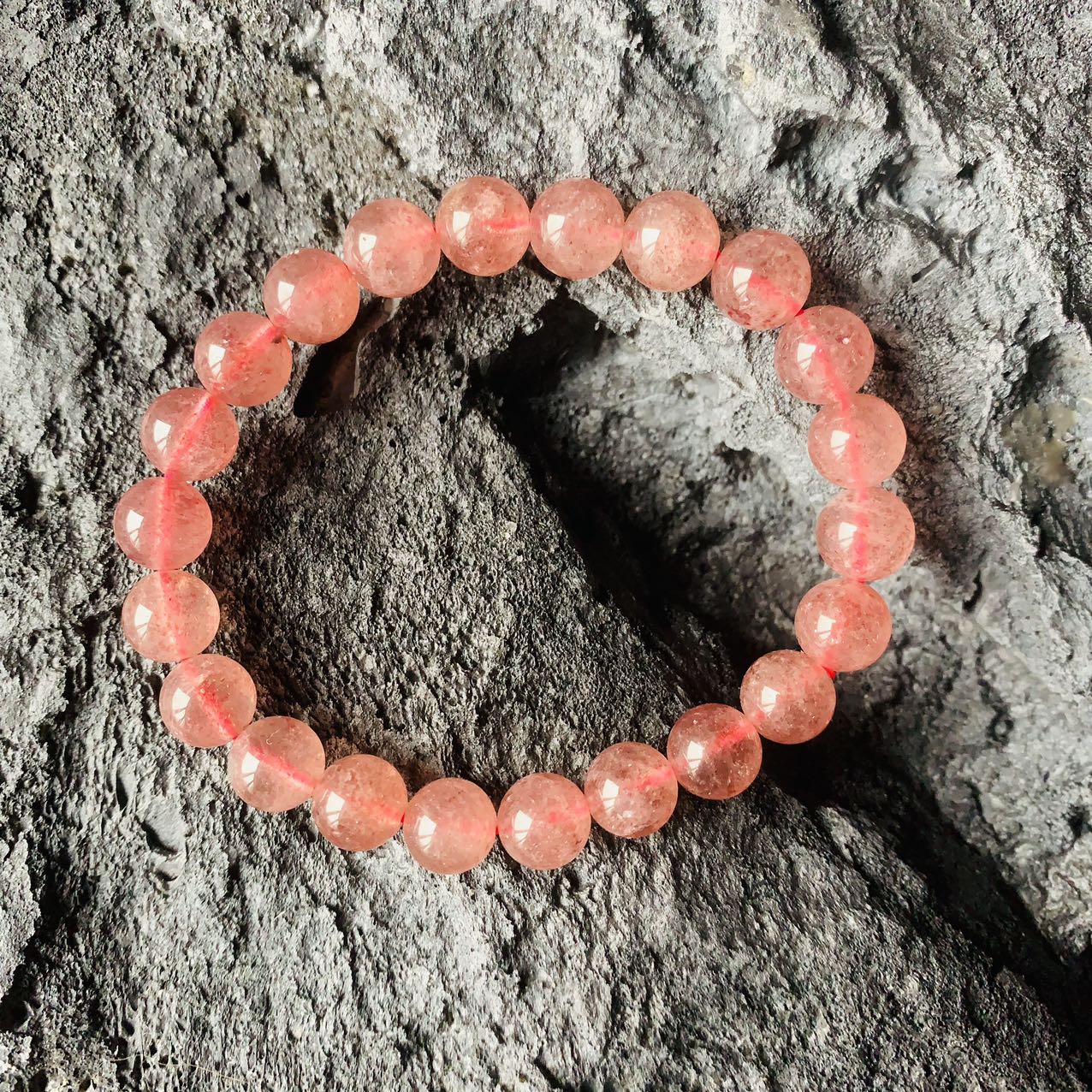 Strawberry Quartz Bracelet