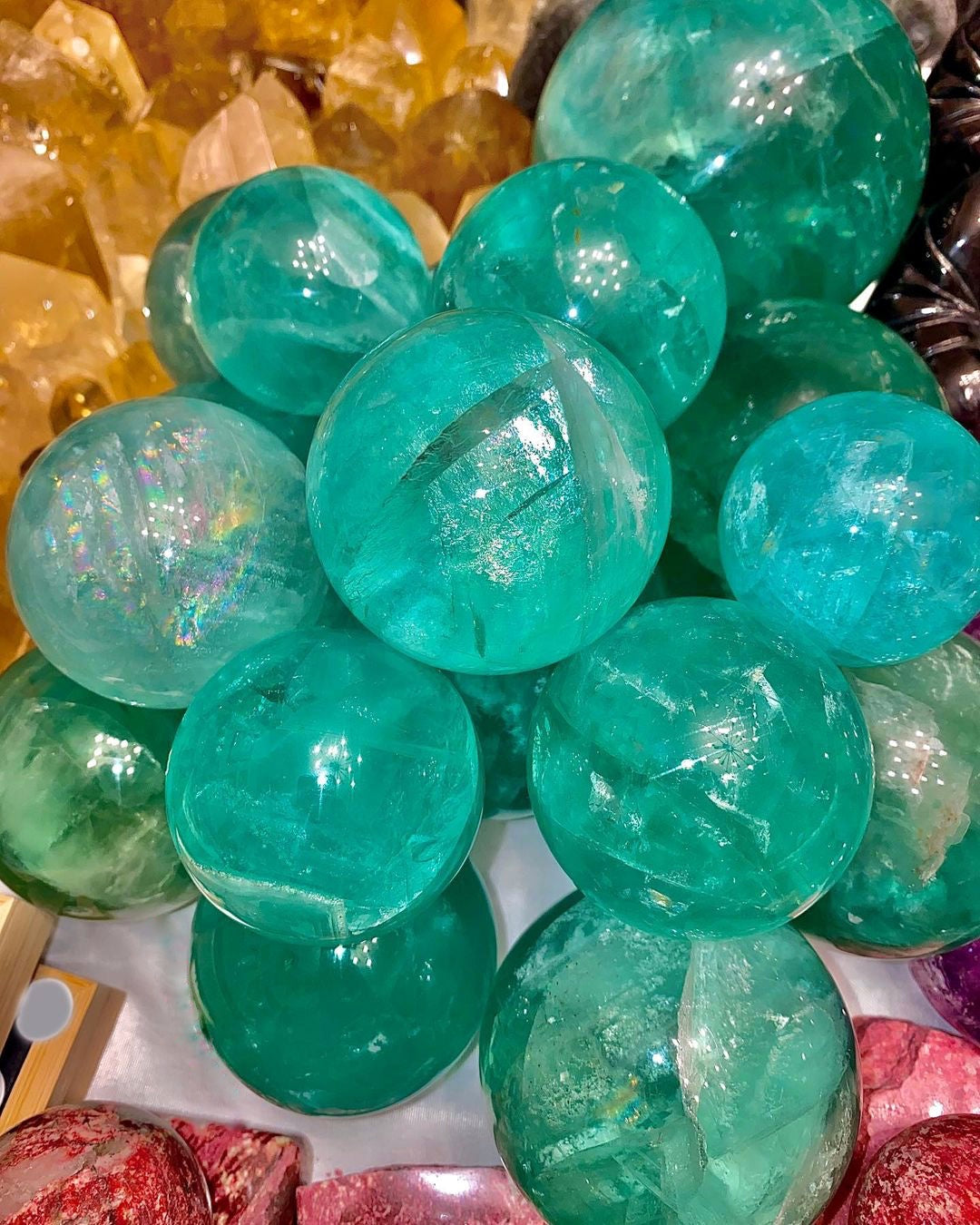 Baja Blast Fluorite Ball