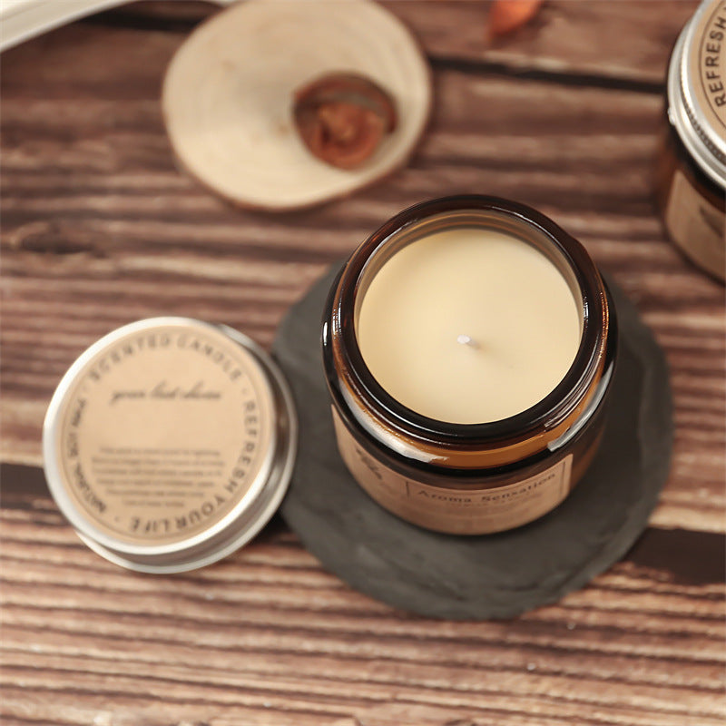 Natural Soy Candles with Essential Oils Chakra Healing Candles