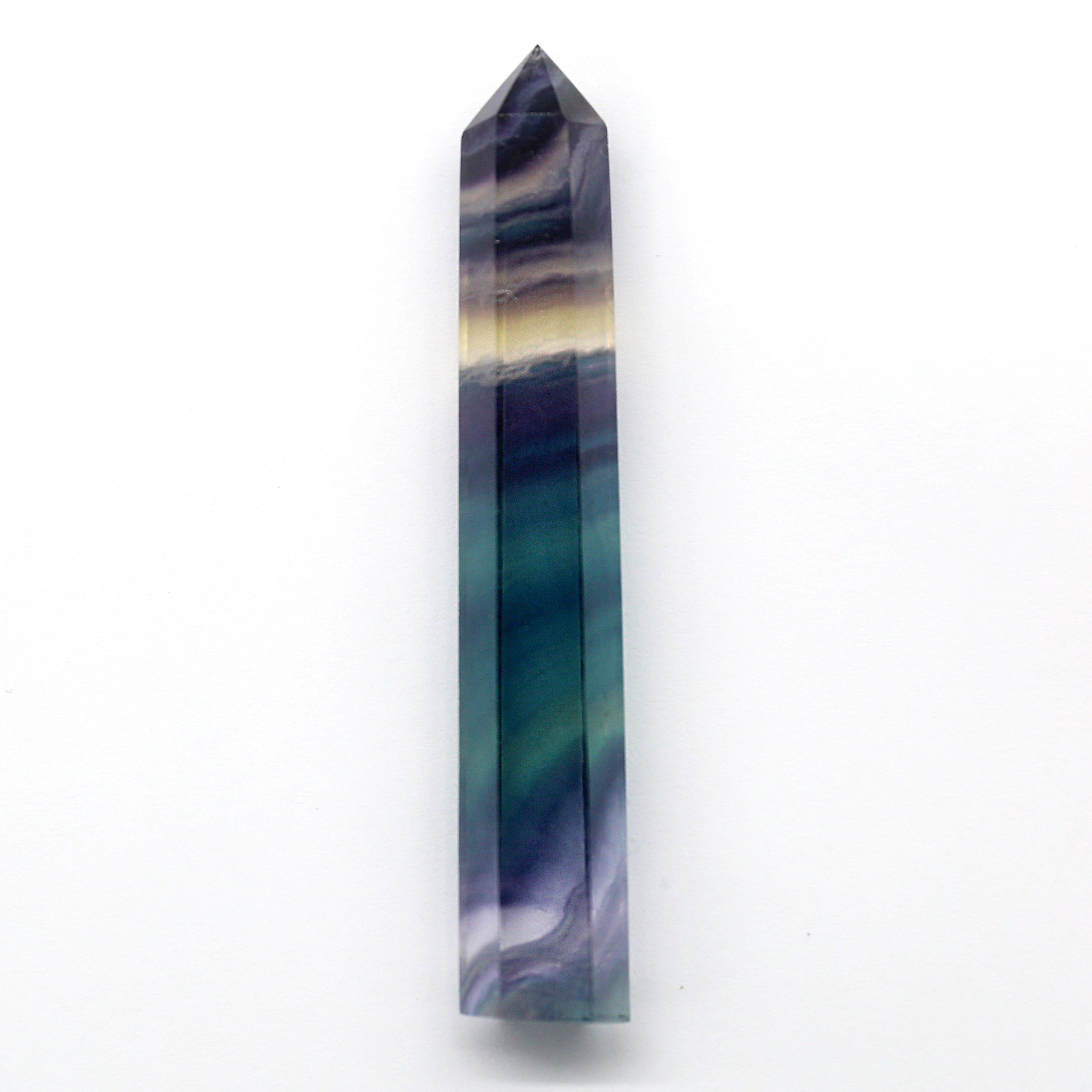 Rainbow Fluorite Point