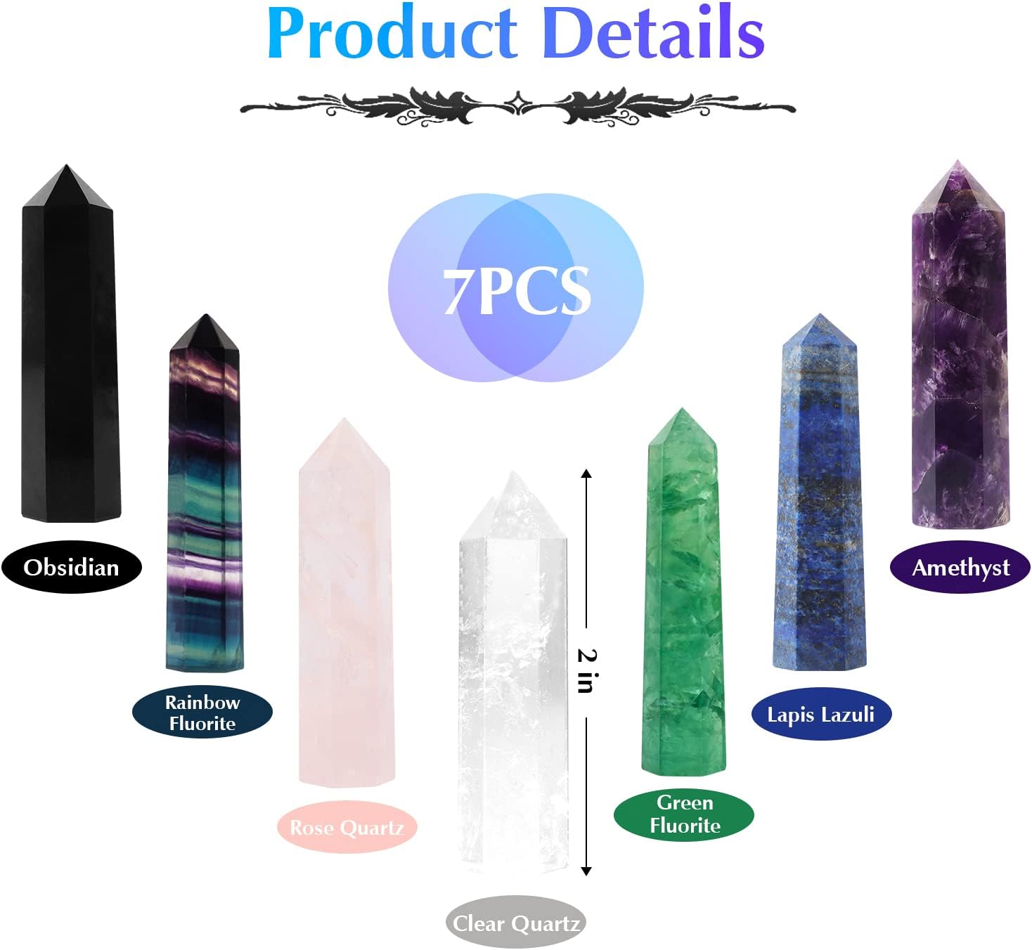 Healing Crystal Wands