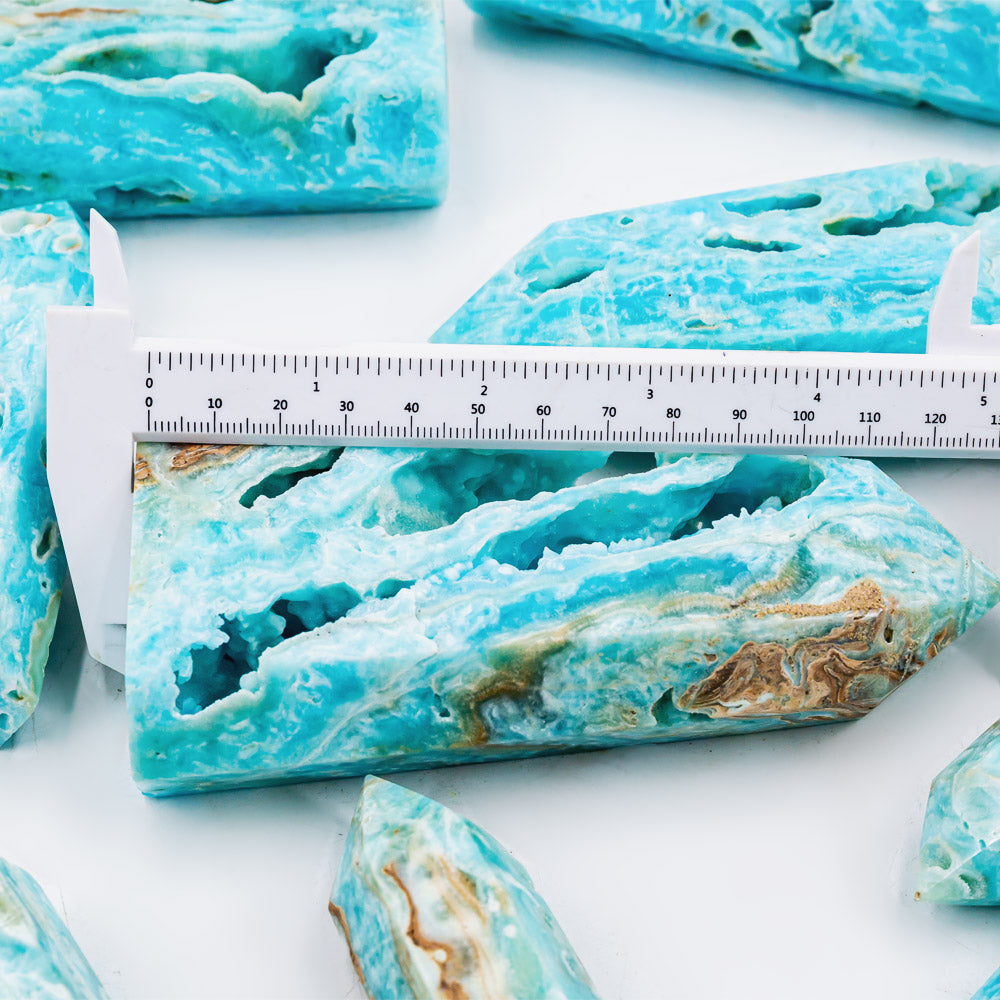 Blue Aragonite Point