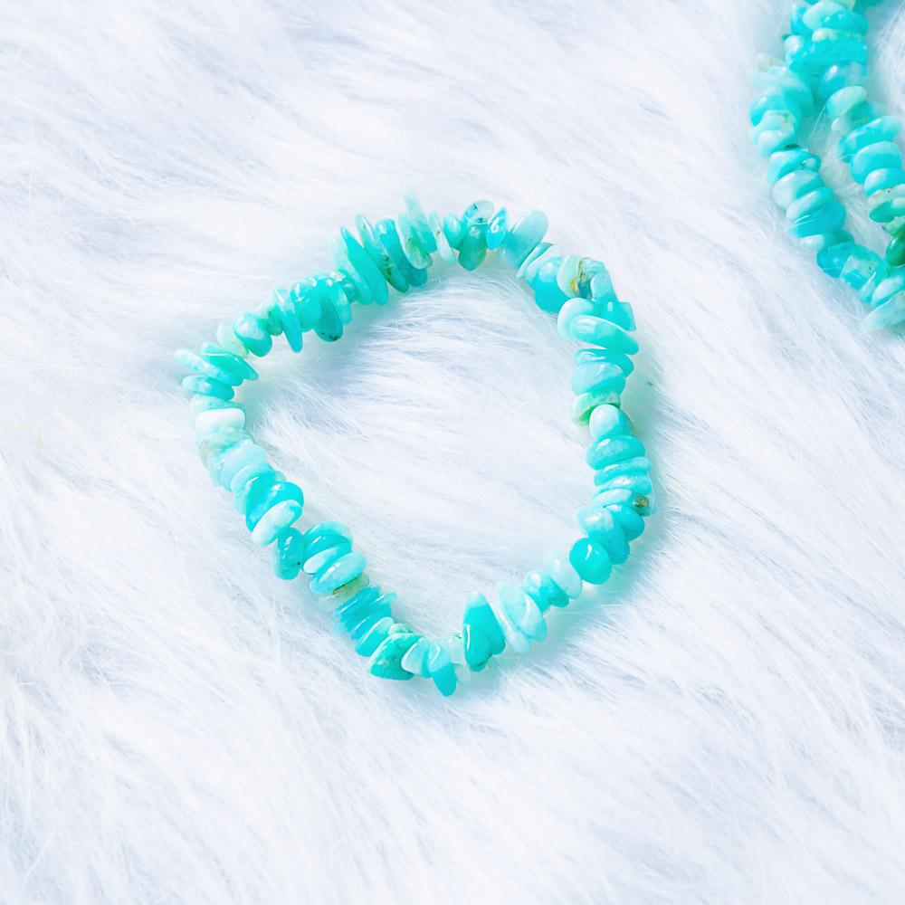 【Chips Bracelet 】Amazonite