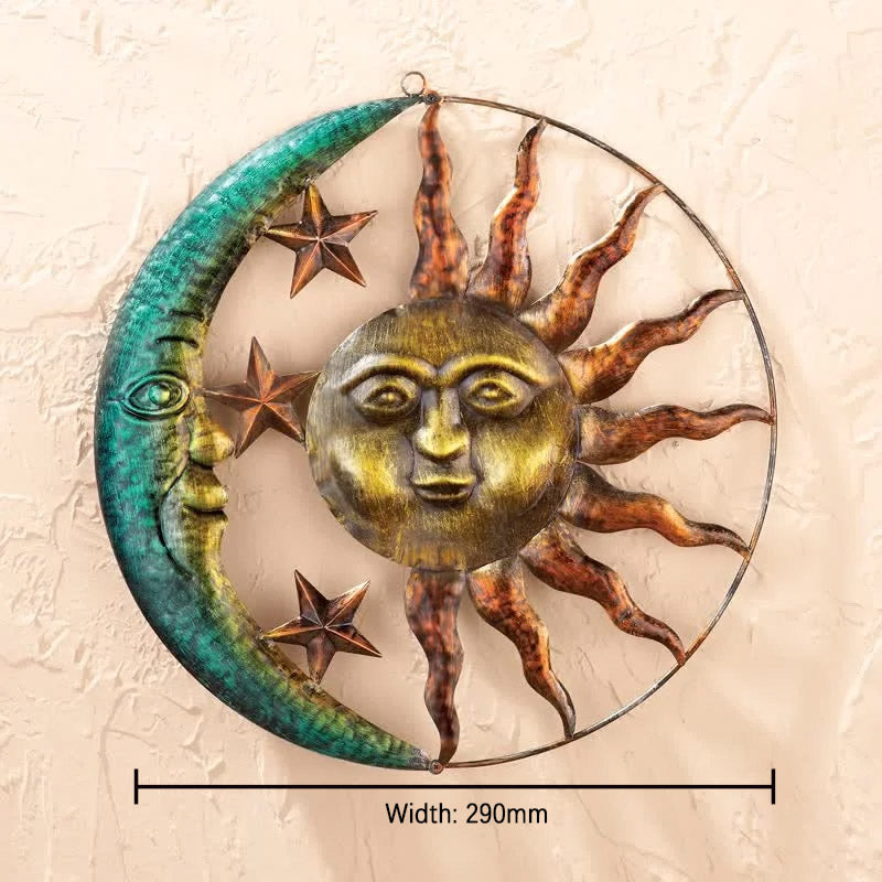 Sun Moon Face Wall Decor