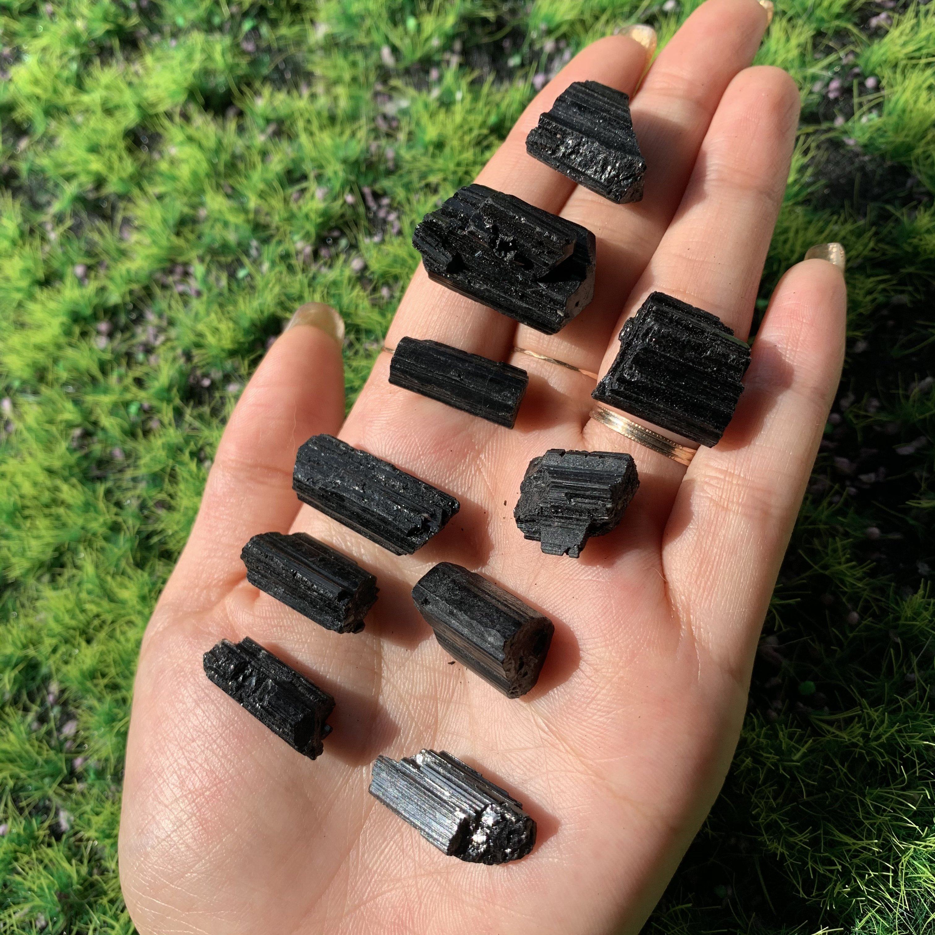 Black Tourmaline Specimens