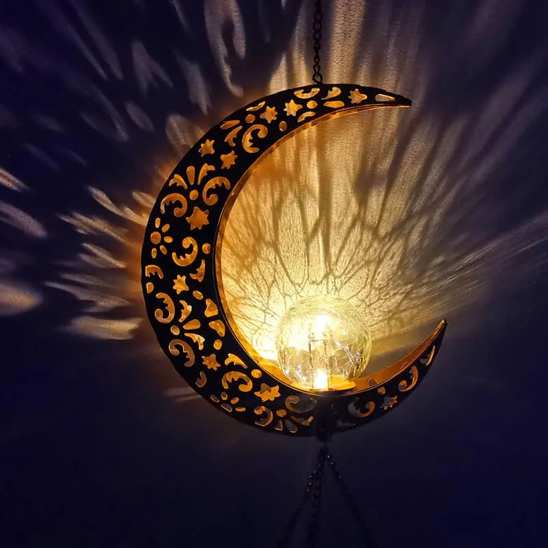 Solar Moon or Sun Wind Chime Ornaments