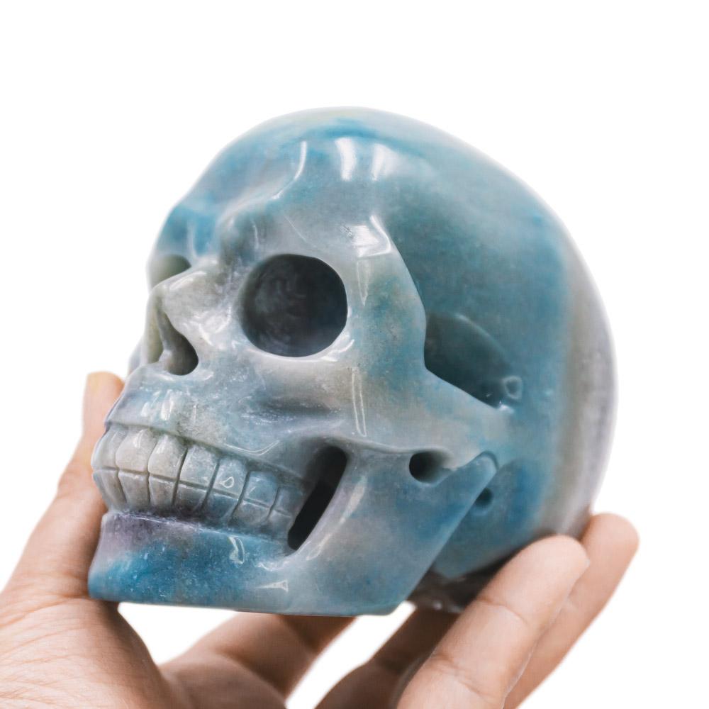 Trolleite Hollow Out Carving Skull