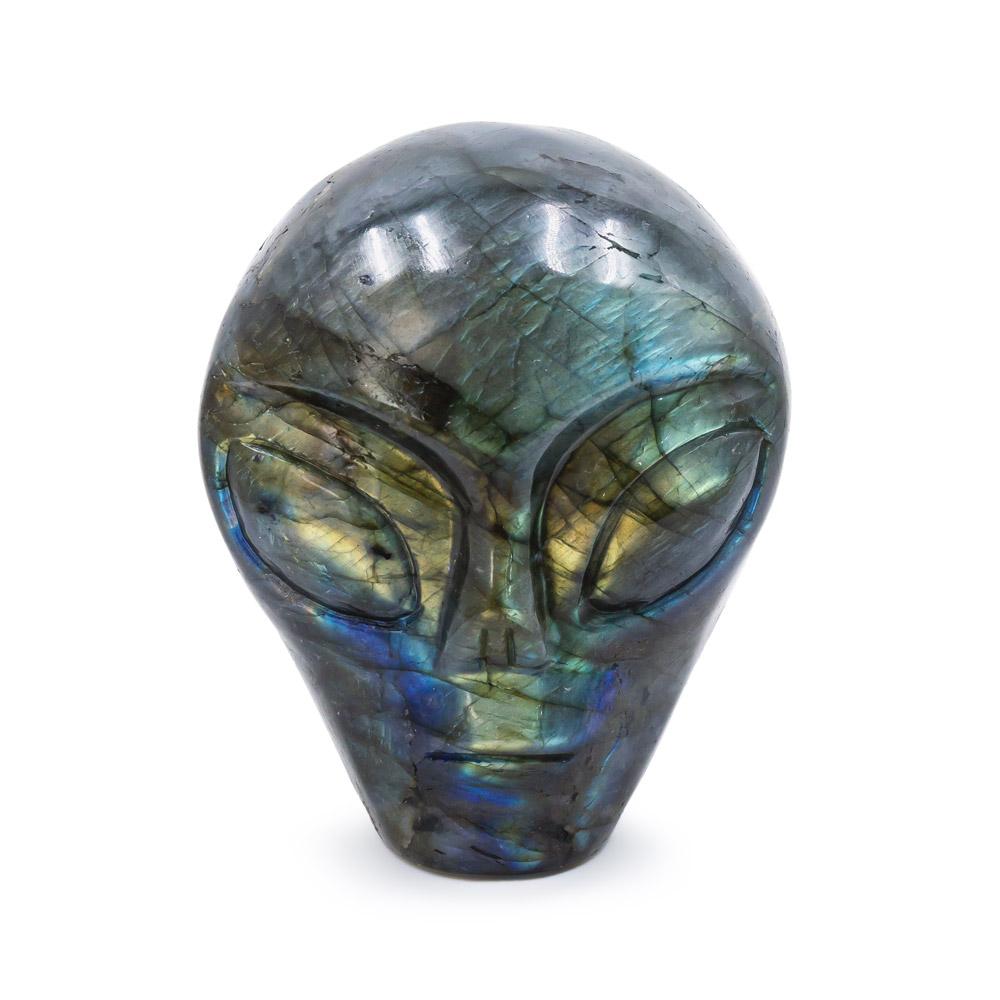 Labradorite Alien Skull