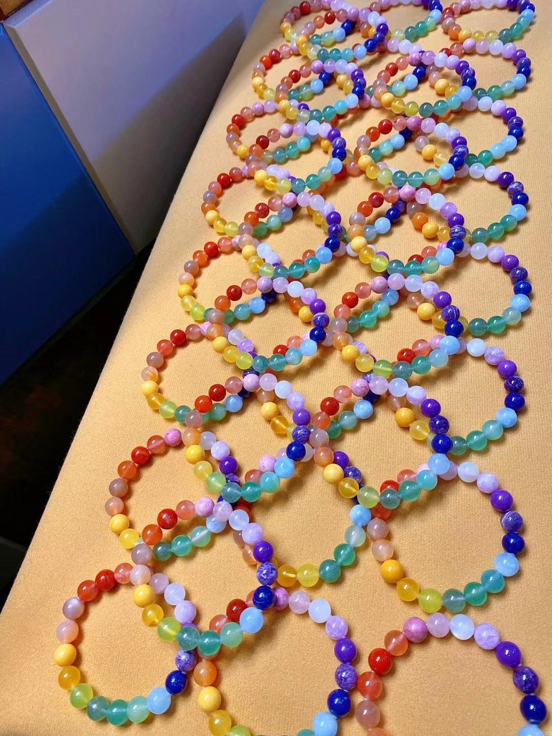 Rainbow crystal bracelet