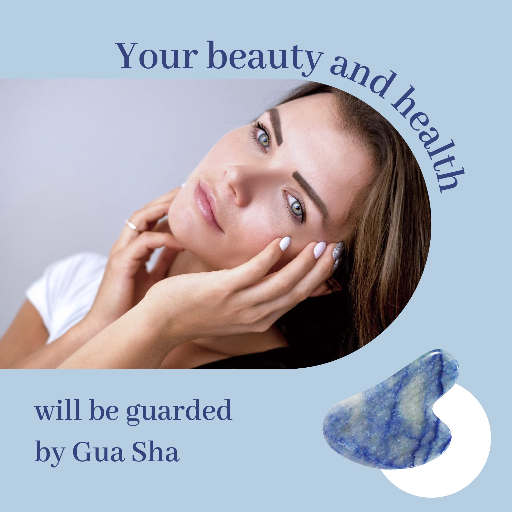 Blue Aventurinee-Gua Sha Face Massager