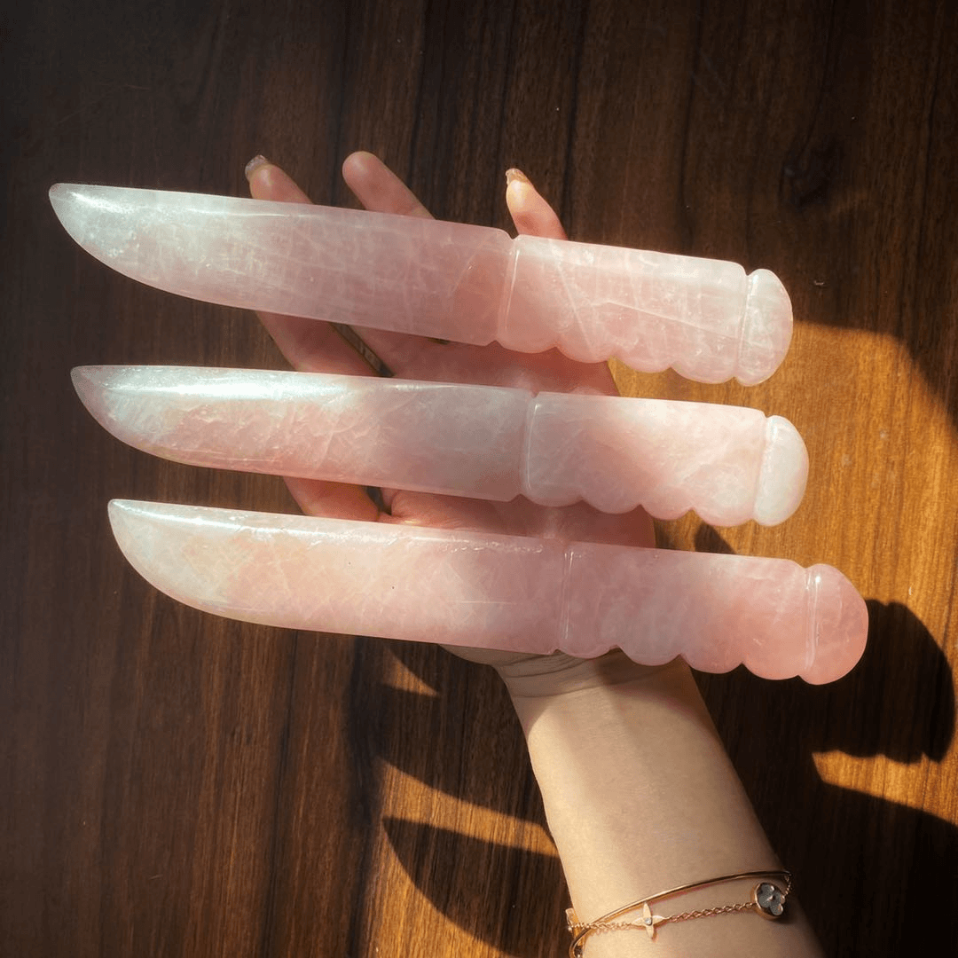 Rose Quartz Knife