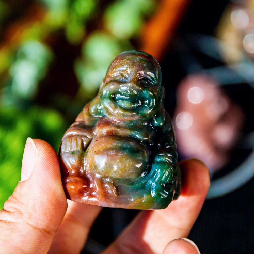 Ocean Jasper Buddha