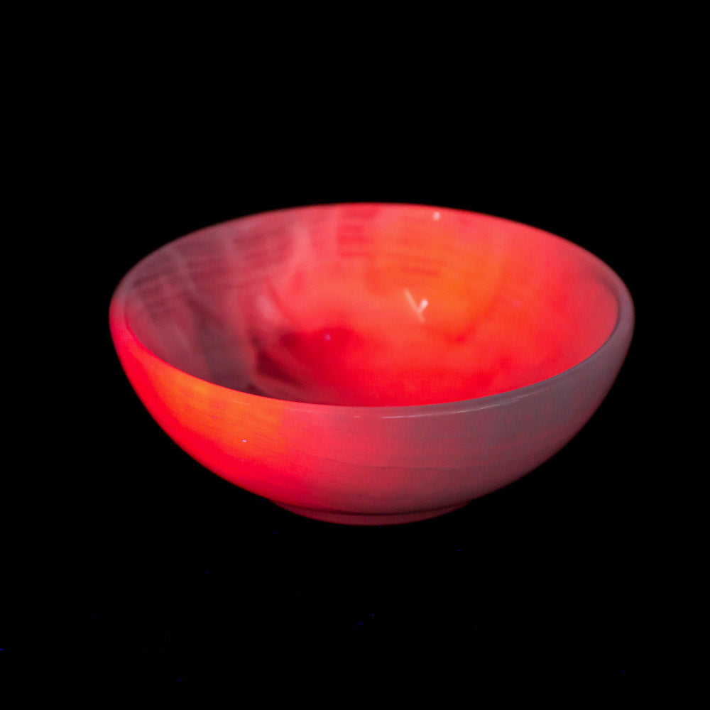 Pink Aragonite Bowl