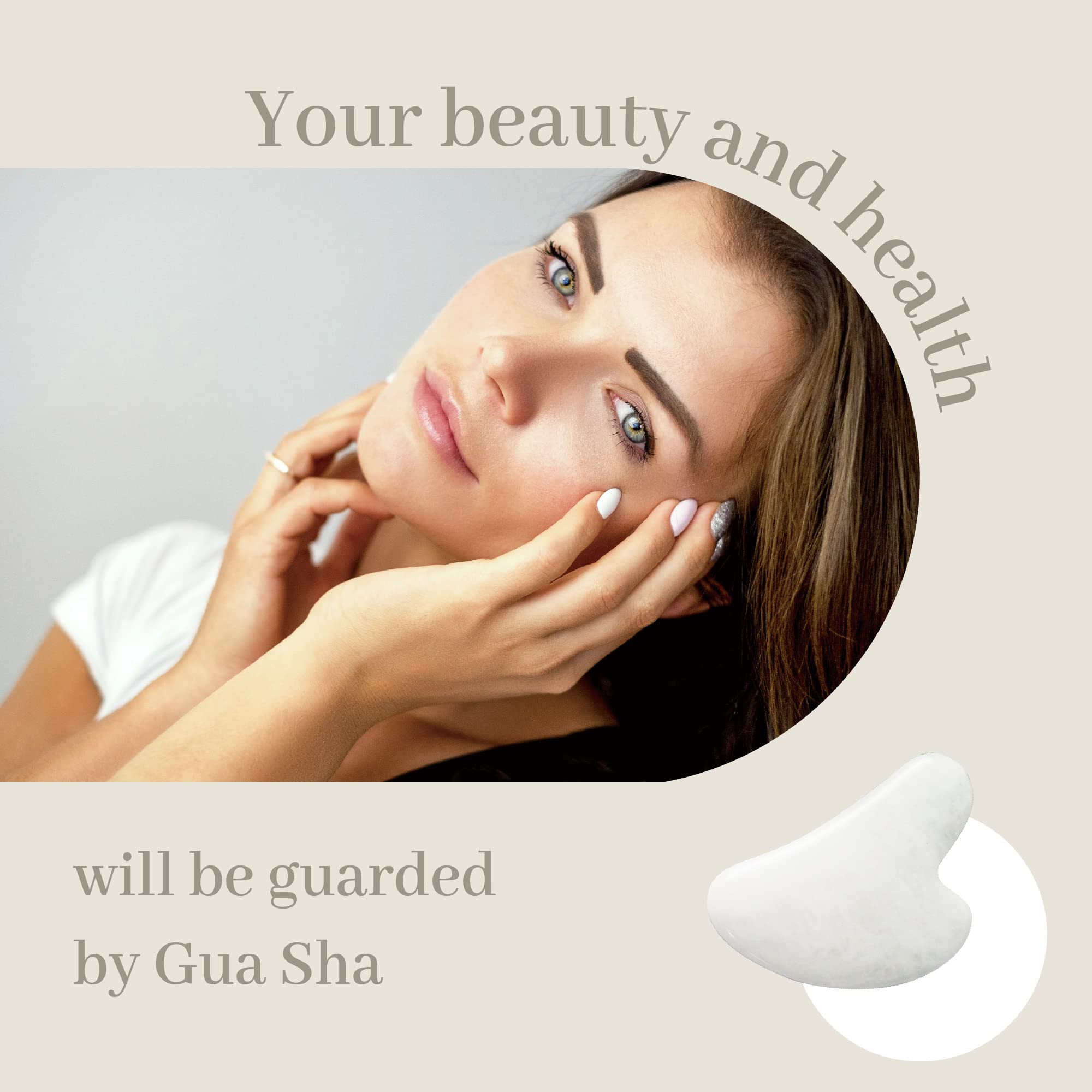 White Crystal-Gua Sha Face Massager