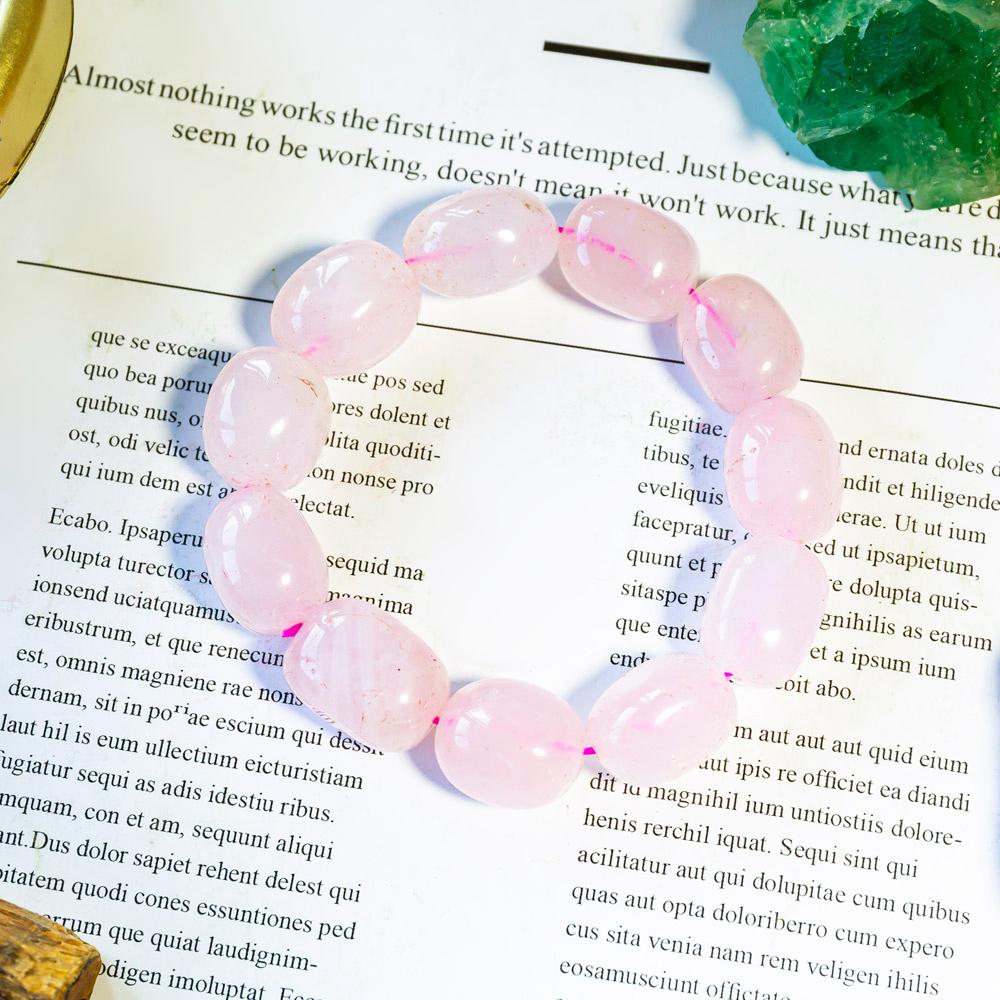 Rose quartz bracelet