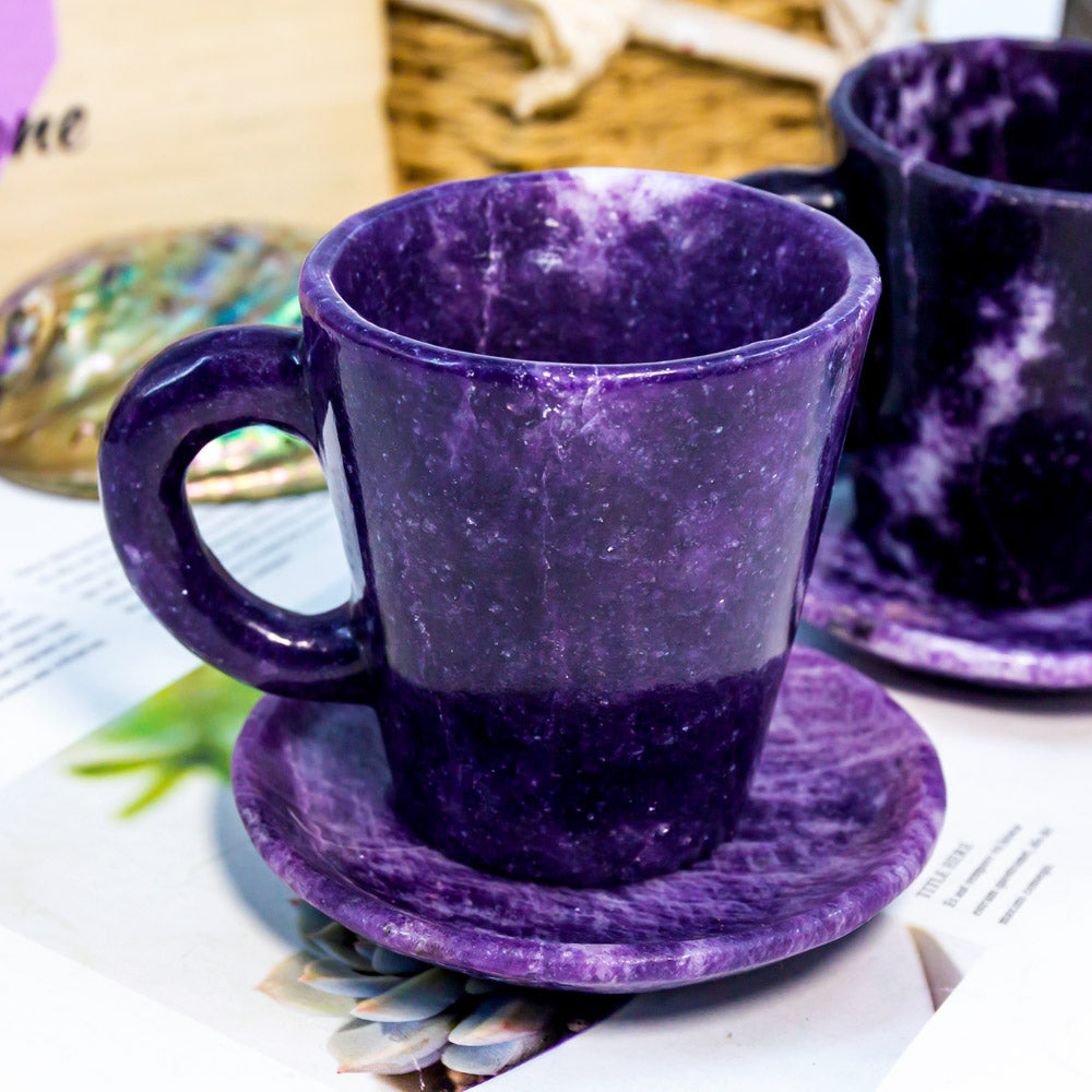 Lepidolite mug/cup