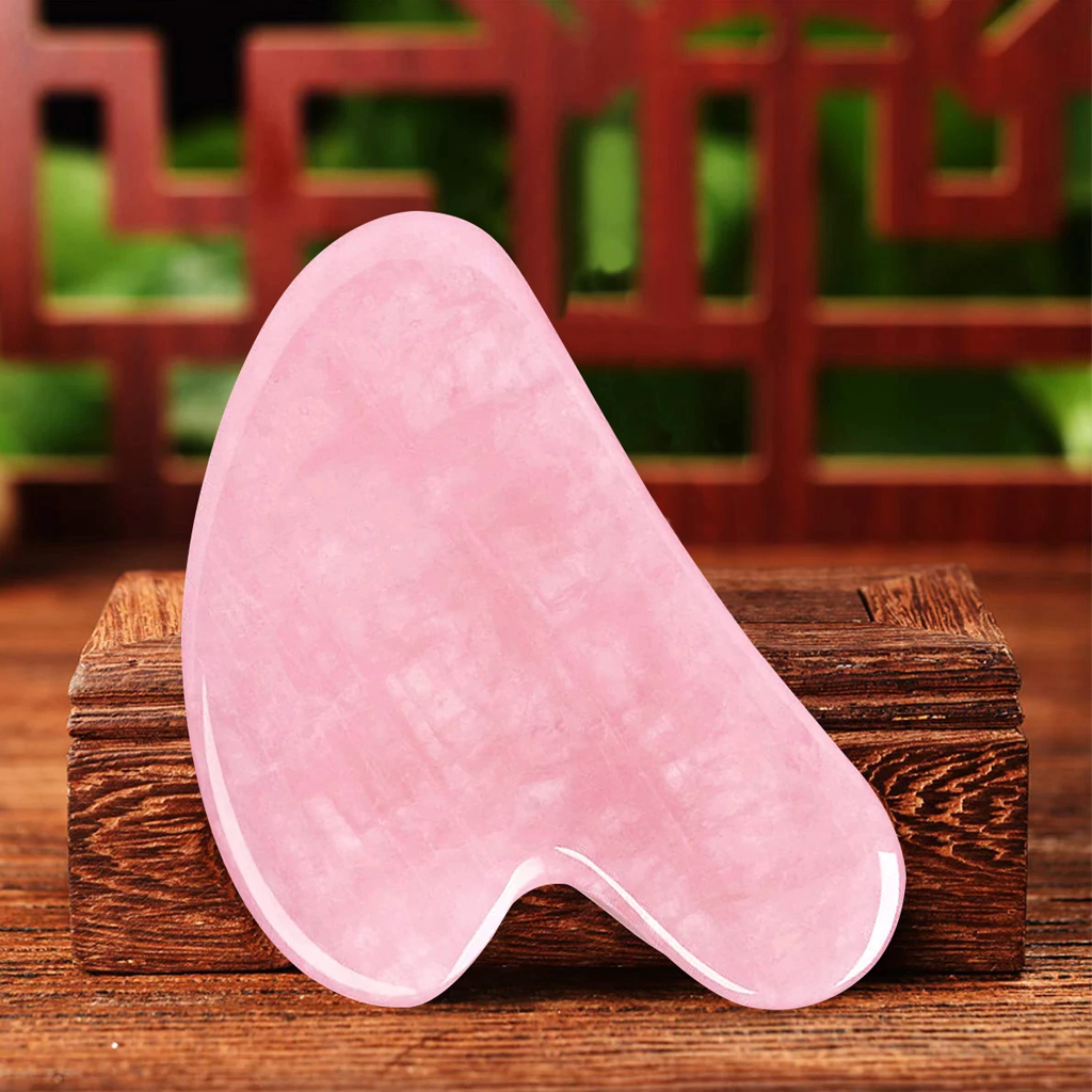 Pink Crystal-Gua Sha Face Massager